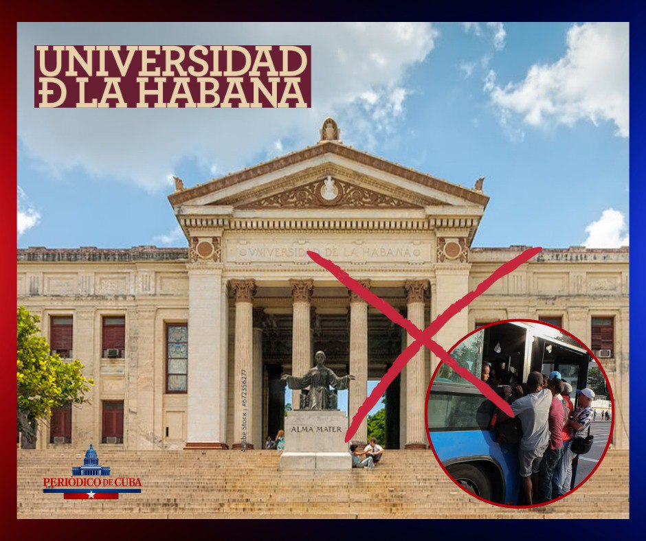 Universidad de La Habana pasa a modalidad semipresencial por 30 días ante crisis energética