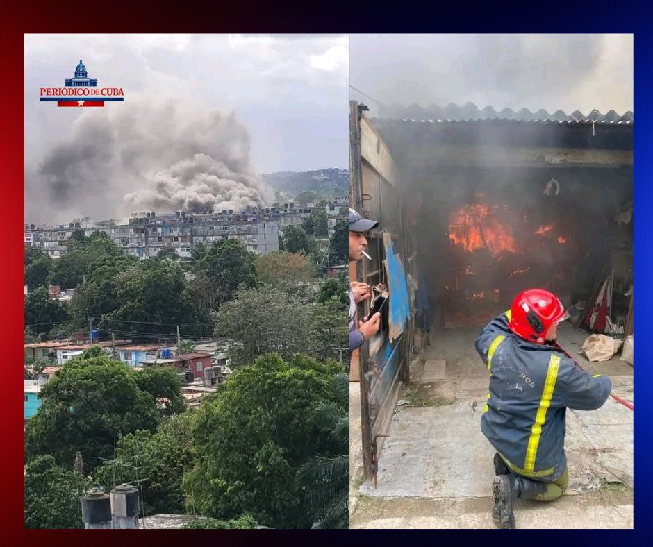 Incendio en Reparto Bahía genera alarma en La Habana y expone crisis de infraestructura