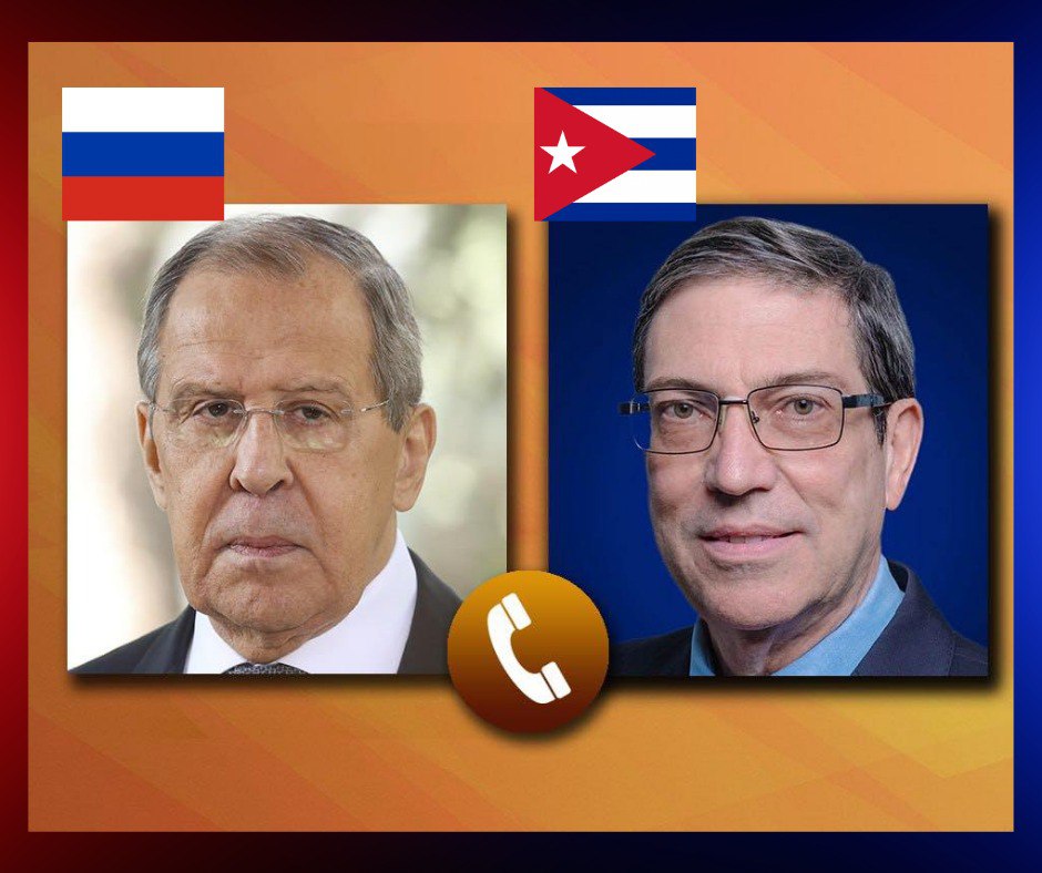 Lavrov y Bruno Rodríguez sostienen conversación en medio de tensiones entre Cuba y Estados Unidos