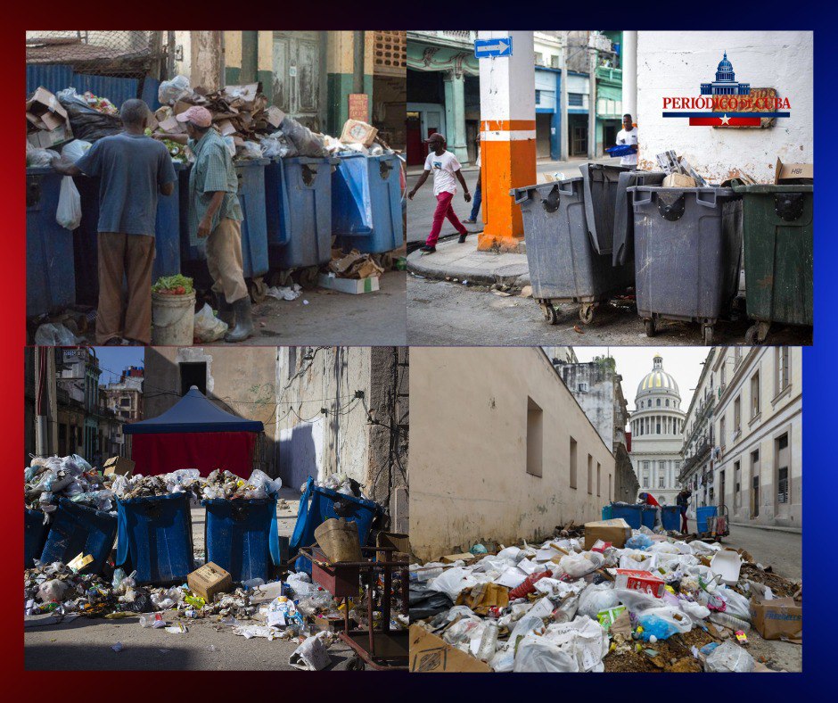 Crisis de basura en Cuba: La Habana desbordada por desechos y sin soluciones