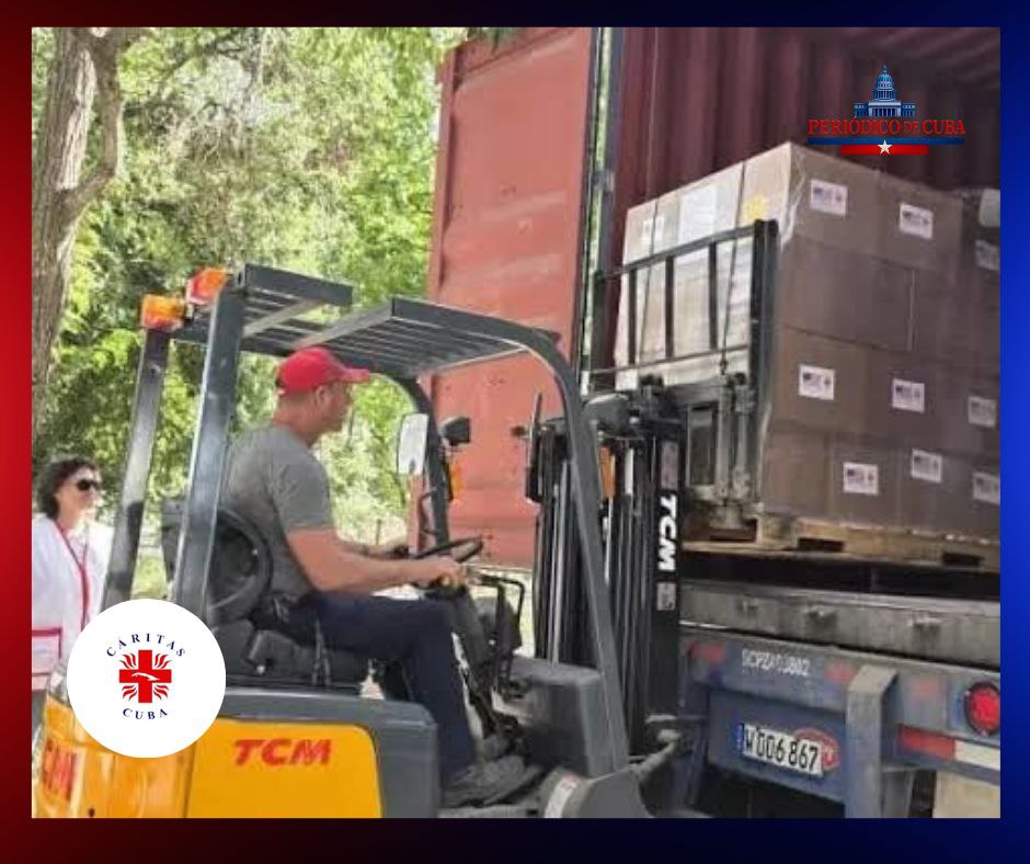 Cáritas Cuba distribuye más de 1.100 kits de ayuda humanitaria en medio de la crisis alimentaria