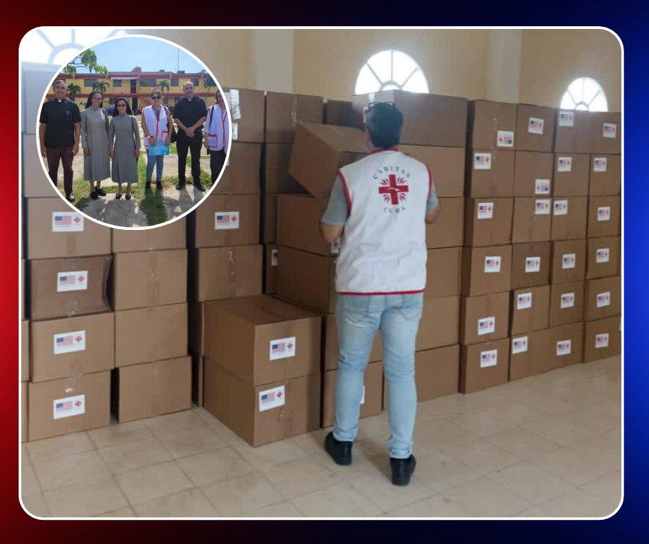 Tercer vuelo con ayuda humanitaria enviada por Estados Unidos llega a Santiago de Cuba