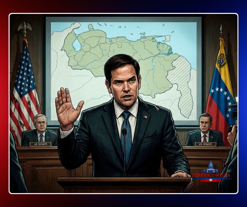 Marco Rubio advierte a Delcy Rodríguez que podría enfrentar “el mismo destino” de Maduro si no coopera con EE. UU.