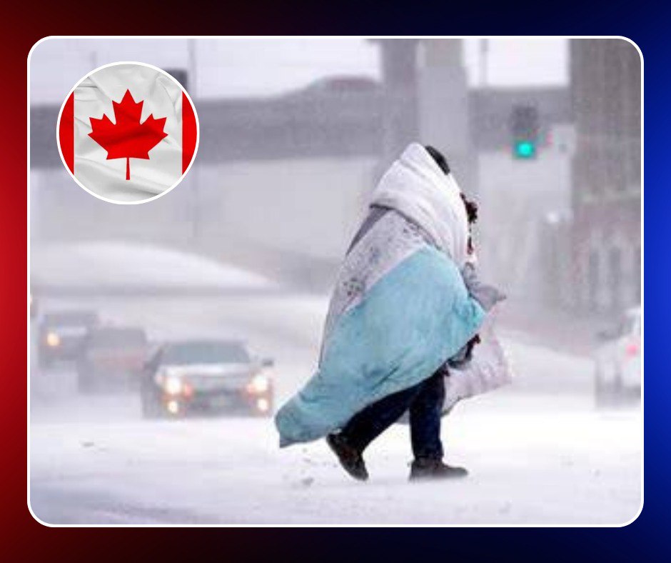Canadá enfrenta temperaturas extremas de hasta -55 °C y caos en transporte por vórtice polar
