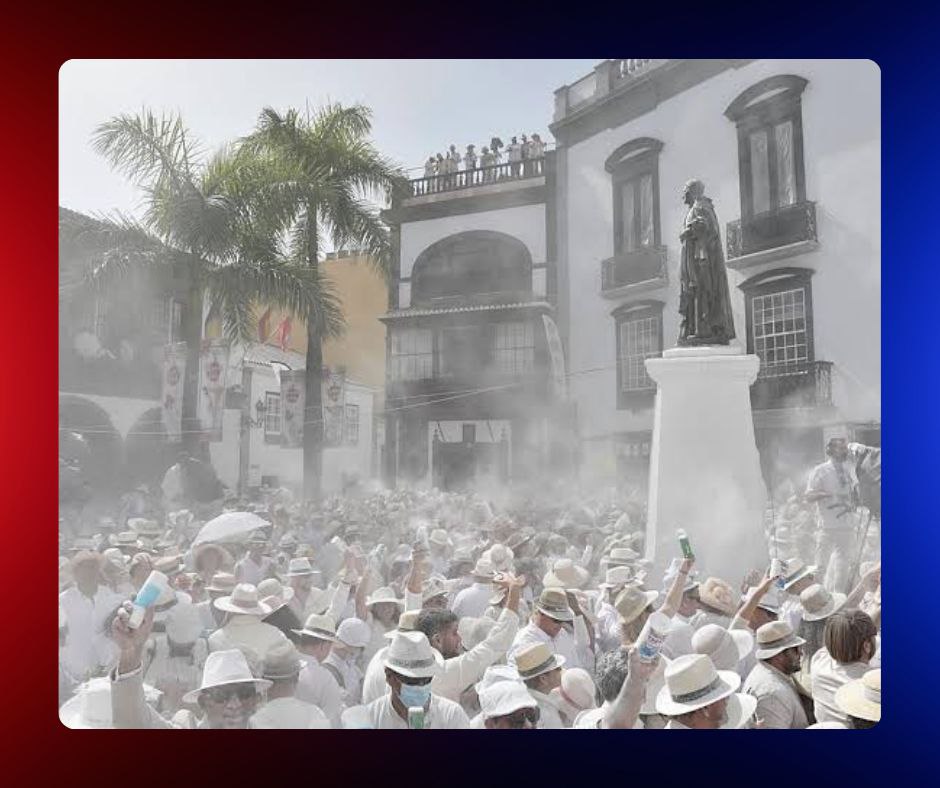 La Fiesta de los Indianos 2026 llenará de talco y música cubana las calles de La Palma