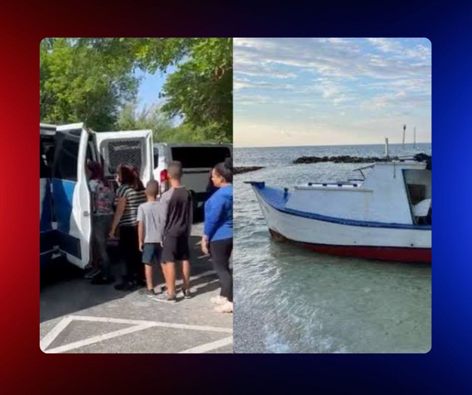 Siete niños cubanos llegan en balsa improvisada a Florida tras peligrosa travesía