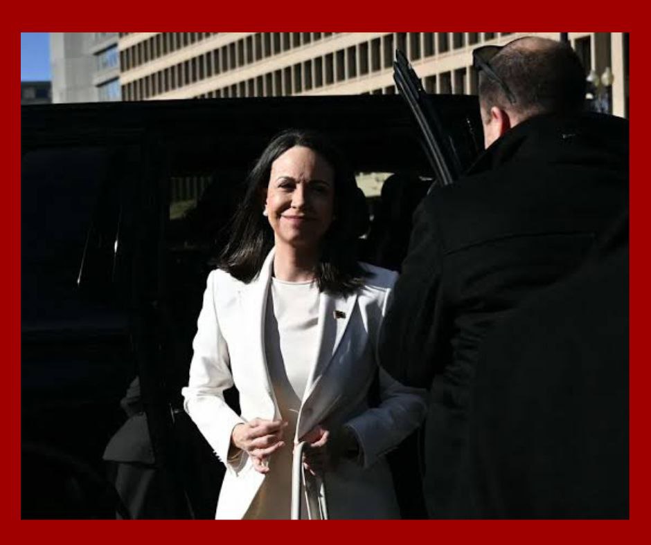 María Corina Machado almuerza con Donald Trump en la Casa Blanca