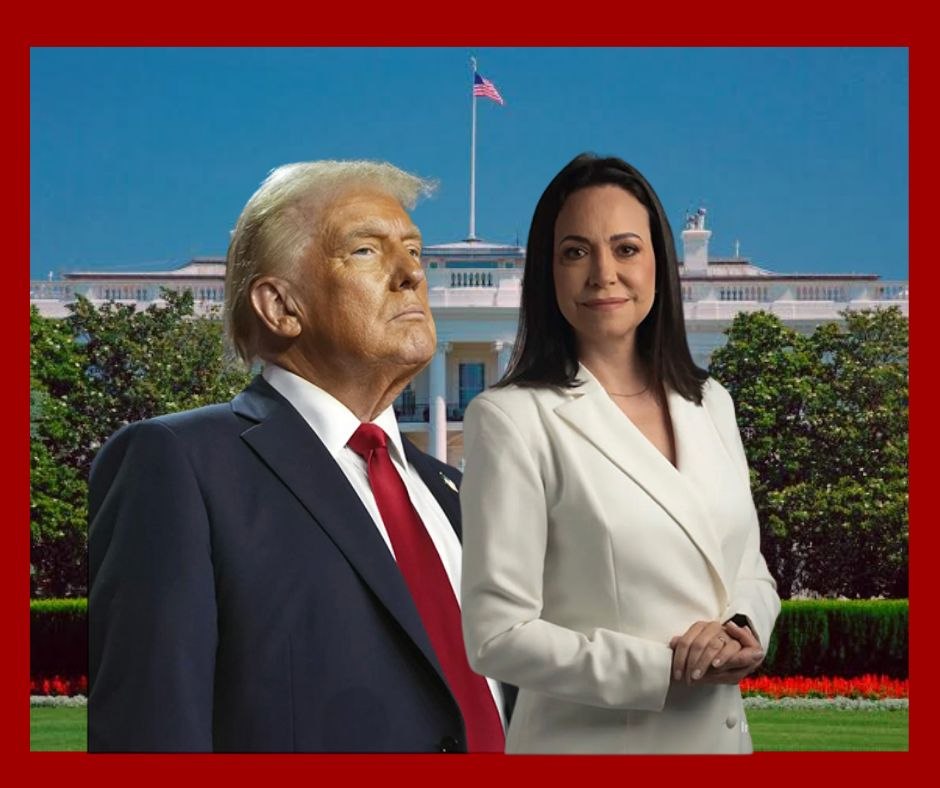 Trump recibirá a María Corina Machado en un almuerzo privado en la Casa Blanca