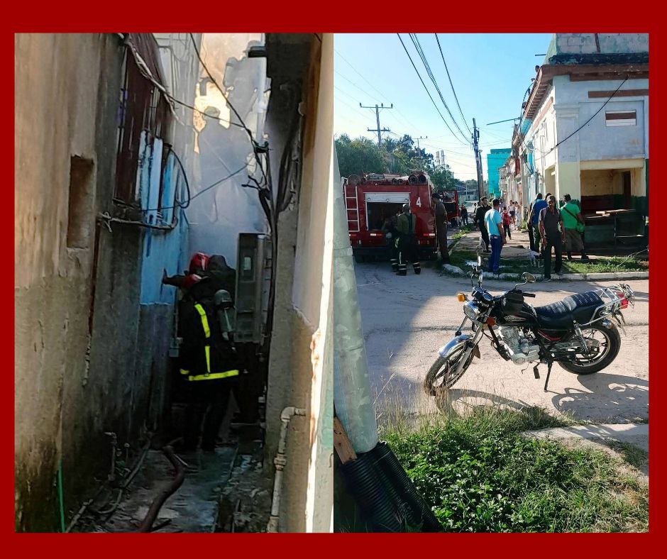 Incendio en Infanta y Washington provoca alarma en La Habana