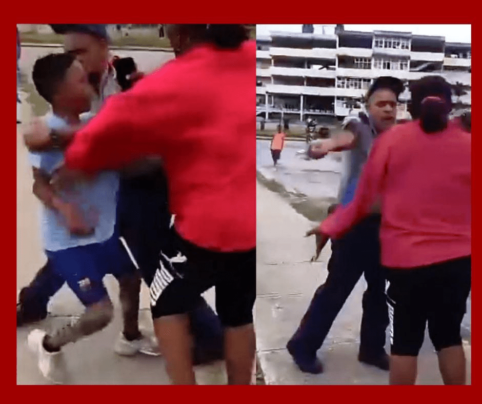 Imágenes de abuso policial contra una mujer y menores en La Habana desatan indignación en redes
