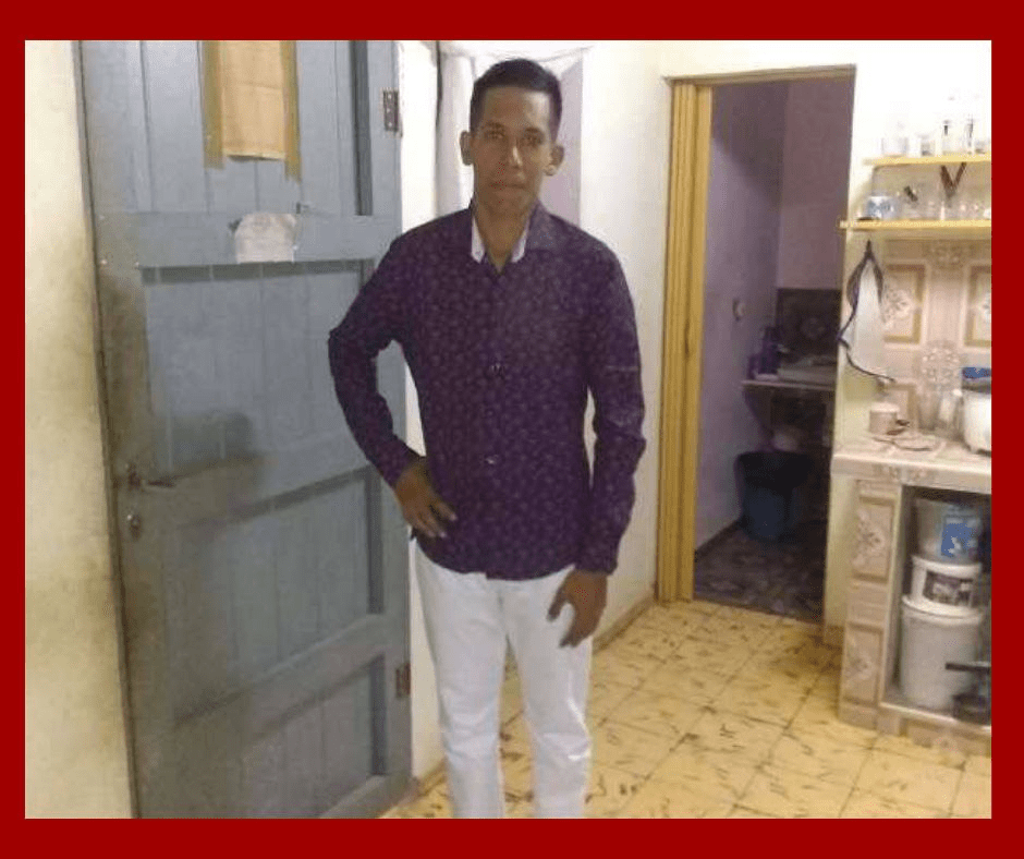 Buscan a Cristian Jesús, joven de 20 años desaparecido en Holguín con diagnóstico psiquiátrico