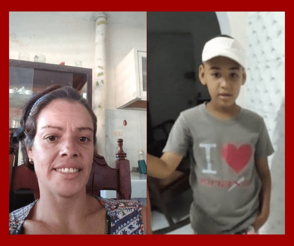 Buscan a Katia y su hijo Keyler: desaparecidos tras viajar de Camagüey a Matanzas