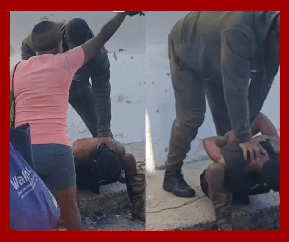 Vecinos de La Habana detienen a presunto ladrón y exigen que no sea liberado por la policía