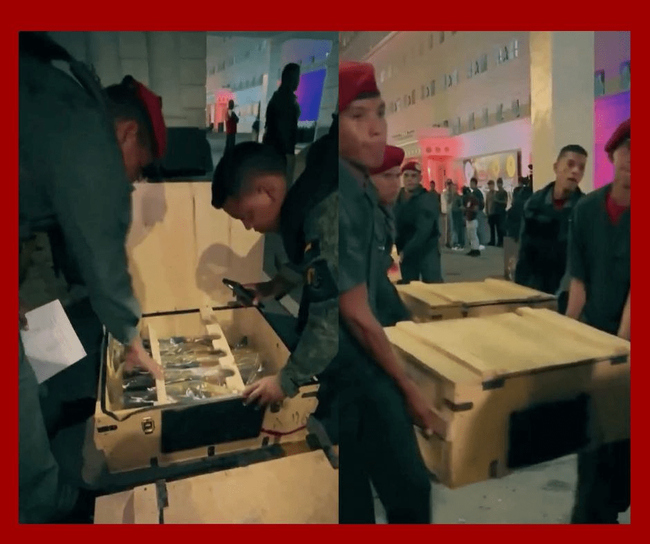 Maduro refuerza rearme de milicias chavistas con rifles extranjeros en medio de tensiones con EE.UU.