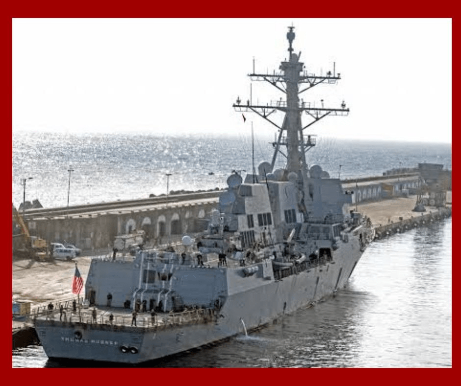 USS Thomas Hudner intercepta misiles y drones hutíes en el Mar Rojo