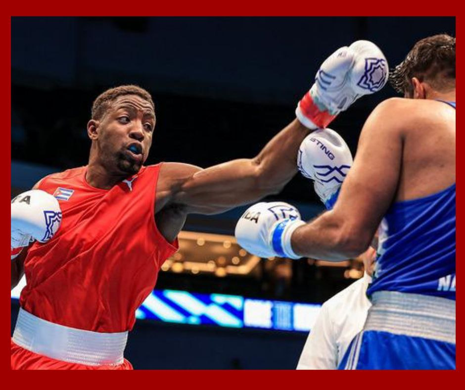 Delegación cubana se mantiene invicta en el Mundial de Boxeo IBA en Dubái