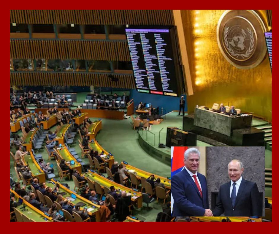 Resolución de la ONU: Cuba y Nicaragua entre los 12 países que votaron en contra