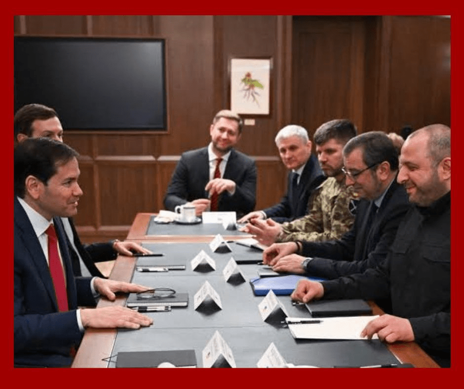 Seguridad en Ucrania: Marco Rubio y Rustem Umerov se reúnen en Florida