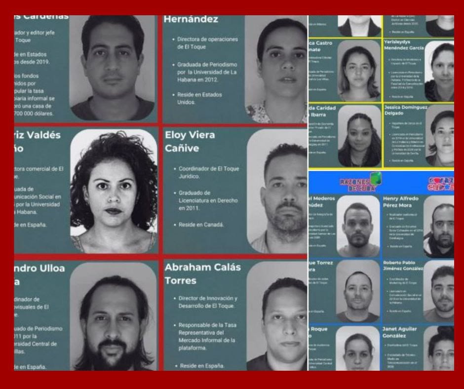 Represión contra El Toque: régimen cubano difunde fotos y acusa a periodistas de “terrorismo”