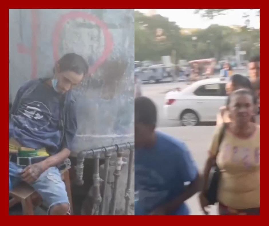 Tragedia en Centro Habana: hombre muere en vía pública en medio de crisis sanitaria y alimentaria