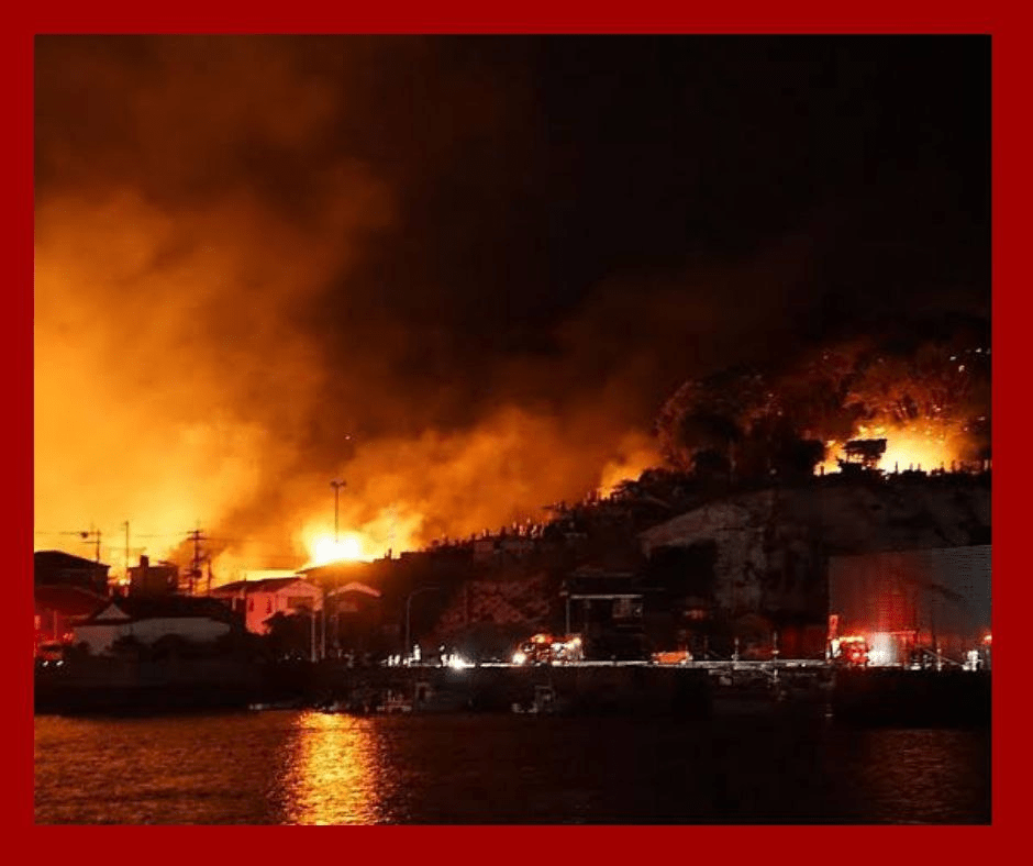 Incendio en Oita: más de 170 viviendas devastadas y evacuaciones masivas en Japón