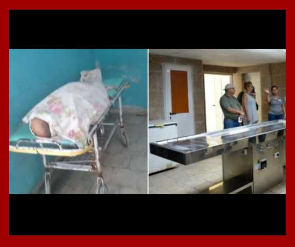 Colapso funerario en Camagüey: cuerpo sin preparación en morgue genera indignación