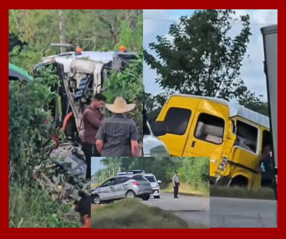 Accidente múltiple en La Gloriosa deja un fallecido y varios heridos en Ciego de Ávila