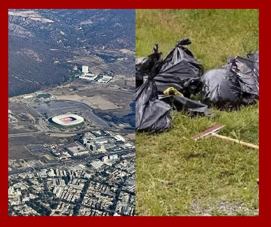Fosas clandestinas en Zapopan: hallan 456 bolsas con restos humanos cerca del Estadio Akron