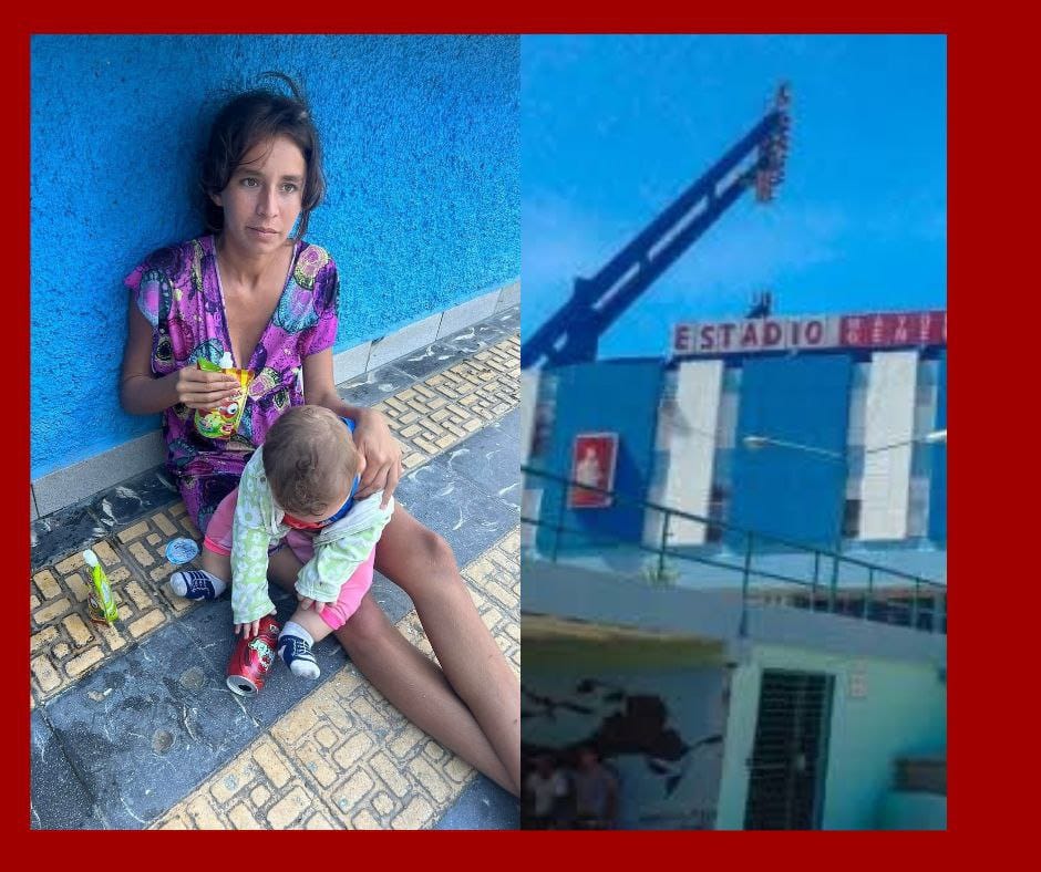 Abandono extremo: madre y bebé sobreviven en calles de Holguín sin apoyo institucional