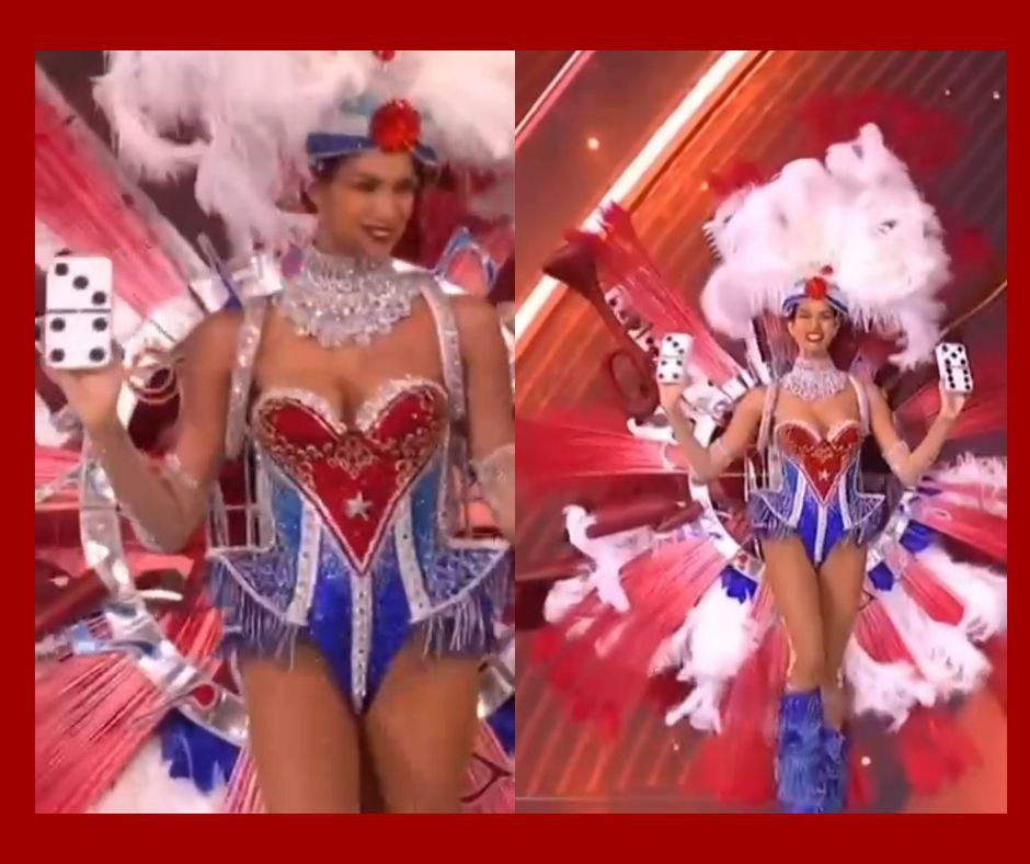 Resistencia en Miss Universo: Lina Luaces impacta con traje alusivo al 11J
