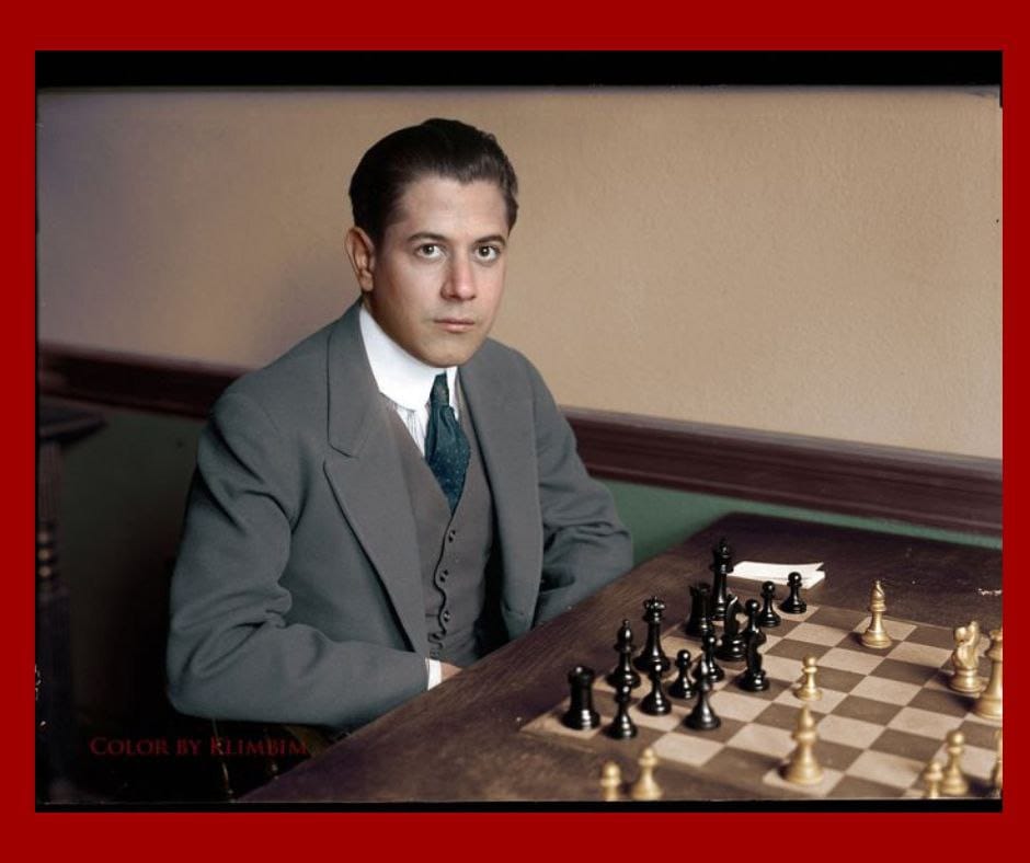 Ajedrez: José Raúl Capablanca, 137 años del genio cubano que conquistó el mundo