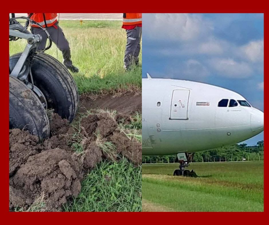 Incidente aéreo en Honduras: avión de Avianca Cargo se sale de pista en San Pedro Sula