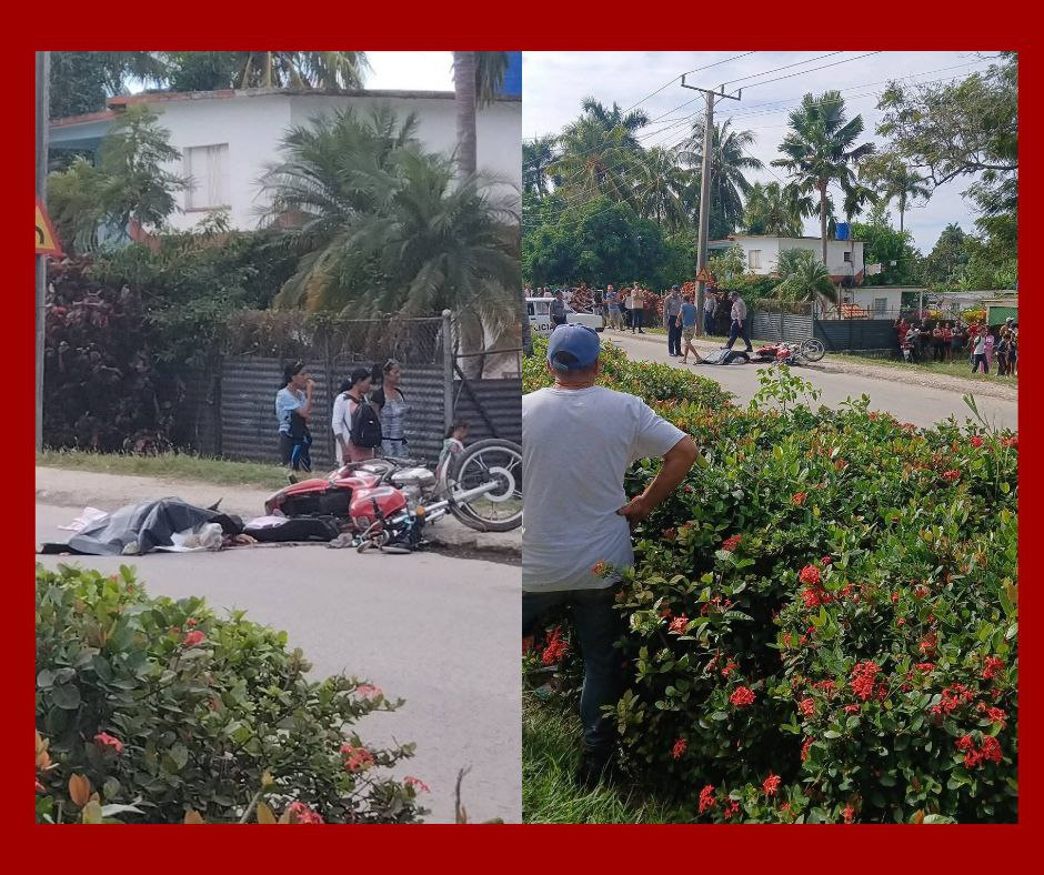 Accidente de tránsito en El Cotorro deja un motorista fallecido y genera consternación en La Habana