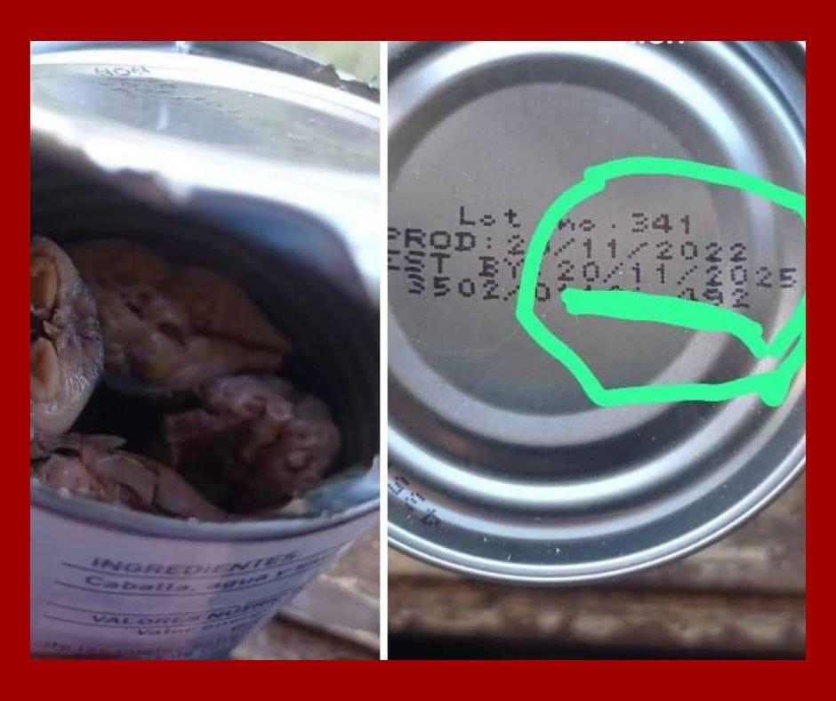 Denuncian venta de sardinas enlatadas tras huracán Melissa en Cuba a 40 pesos cada una