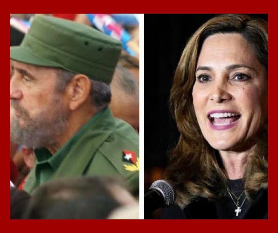 María Elvira Salazar critica al Partido Comunista cubano y rechaza el legado de Fidel Castro