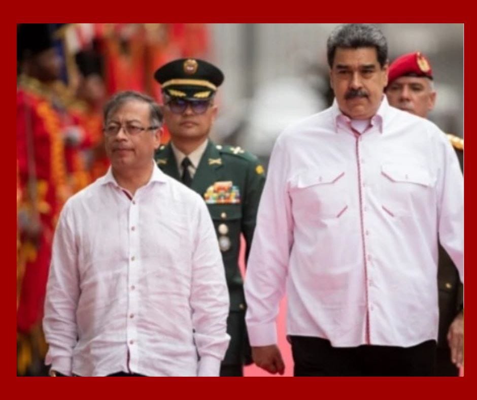 Polémica por foto generada con IA de Maduro y Petro exhibida en reunión de Trump en la Casa Blanca