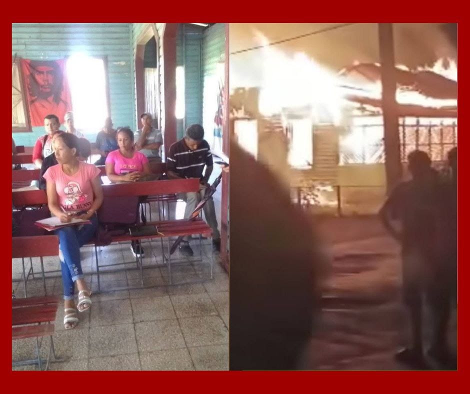 Gran Incendio Destruye Sede del Sindicato Azucarero en Báguanos, Holguín, Aumentando la Tensión Regional
