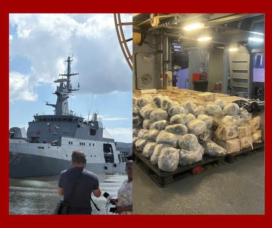 ¡Buque ARC Victoria de la Armada de Colombia Atraca en Santiago de Cuba con 240 Toneladas de Ayuda Humanitaria!
